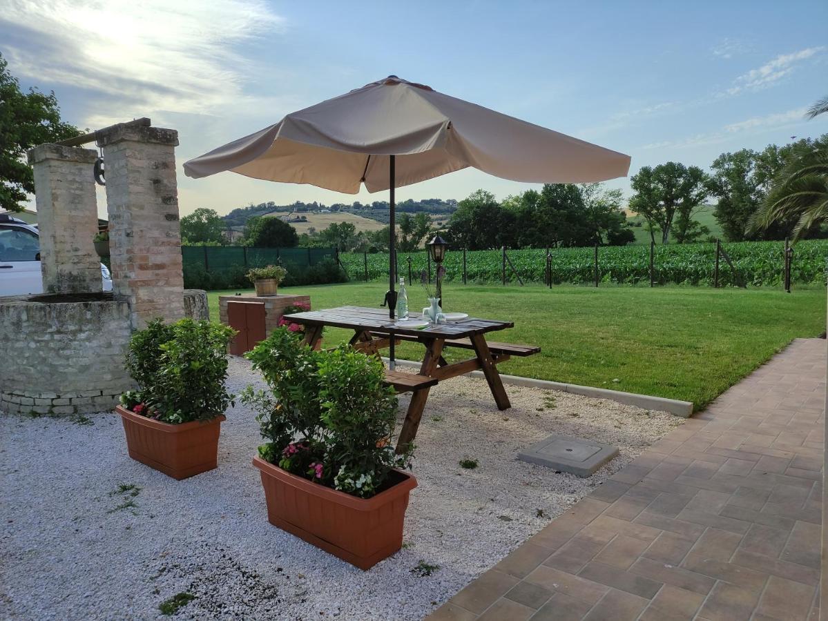 Casa Montefiore 13 Iris Lt Nella Tranquilla Campagna Marchigiana Ancona Eksteriør bilde